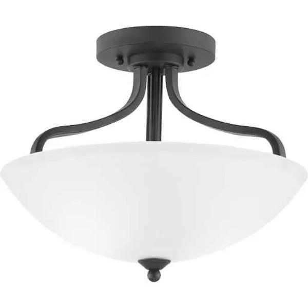 3 Light 120 volt Antique Bronze Etched Glass Bowl Ceiling Light Fixture