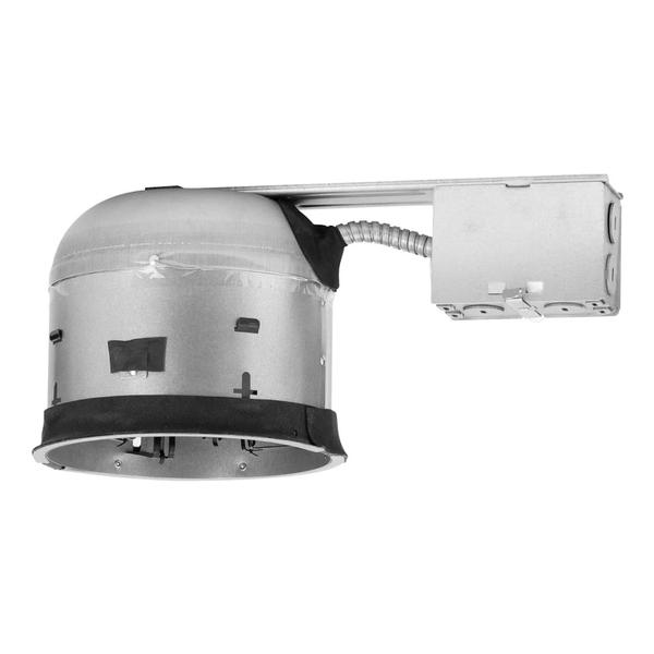 6" 120 volt Shallow Recessed Airtight Quick Link Connector for 6” Trim Remodel Housing