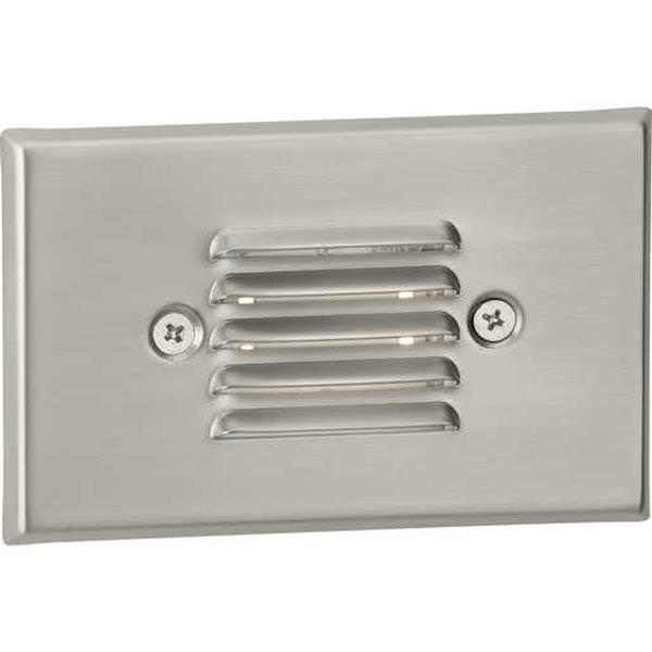 4.5 watt 120 volt 3000K Brushed Nickel Horizontal and Vertical Dimmable LED Step Light