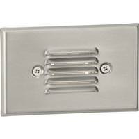 Progress Lighting 4.5 watt 120 volt 3000K Brushed Nickel Horizontal and Vertical Dimmable LED Step Light