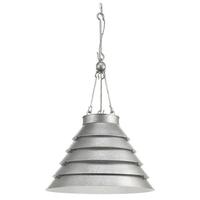 Progress Lighting 3 Light Galvanized Finish Urban Industrial Pendant Light Fixture