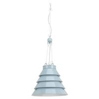 Progress Lighting 1 Light Maliblue Finish Urban Industrial Pendant Light Fixture