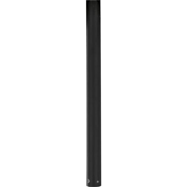 12" Black AirPro Collection Down Rod