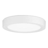 Progress Lighting 5" 12 watt 120 volt 3000K White White Acrylic Diffuser Round LED Light Fixture