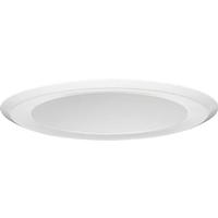 Progress Lighting 5" Satin White Recessed Deep Cone Reflector Round Trim