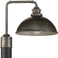 Progress Lighting 1 Light Antique Pewter Englewood Post Top Light Fixture