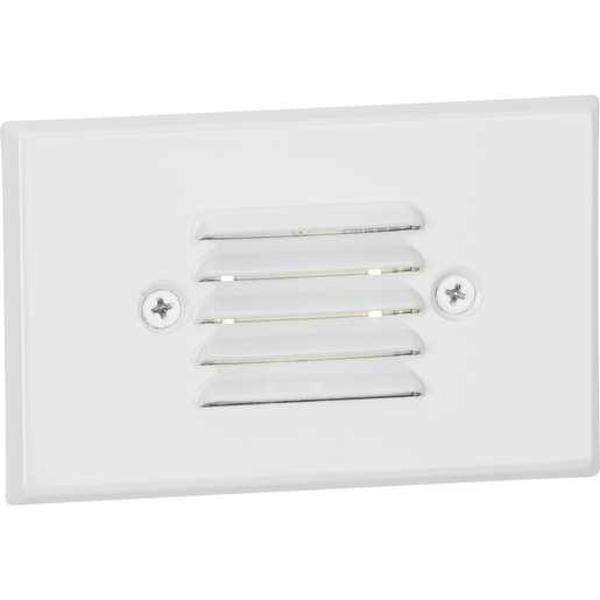 4.5 watt 120 volt 3000K Satin White Horizontal and Vertical Dimmable LED Step Light