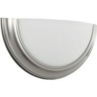 Progress Lighting 17 watt 3000K Brushed Nickel Etched Glass Dimmable LED Wall Sconce
