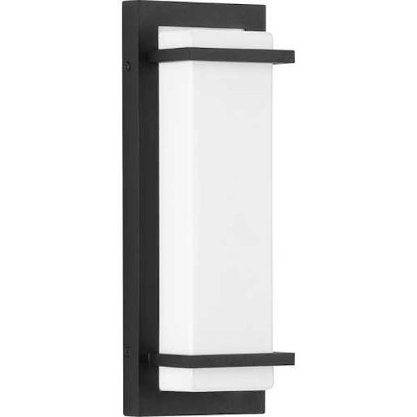11 watt 120 volt 3000K Natural White Black Finish White Acrylic Diffuser LED Wall Light Fixture