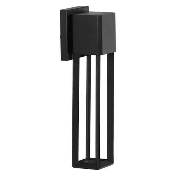 9 watt 120 volt 3000K Natural White Black Finish LED Wall Light Fixture