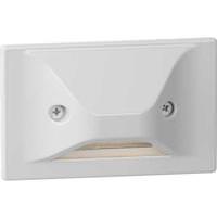 Progress Lighting 4.5 watt 120 volt 3000K Satin White Horizontal and Vertical Dimmable LED Step Light