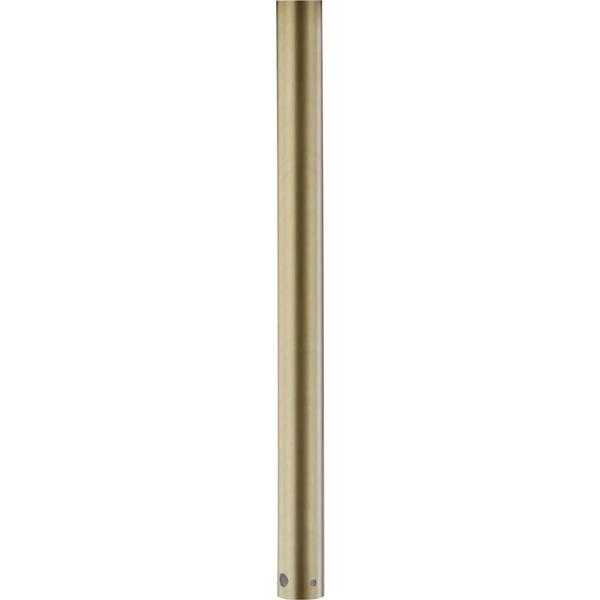 12" Vintage Brass AirPro Collection Down Rod