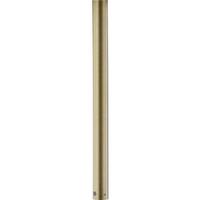 Progress Lighting 12" Vintage Brass AirPro Collection Down Rod