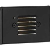 Progress Lighting 4.5 watt 120 volt 3000K Black Horizontal and Vertical Photocell Dimmable LED Step Light