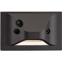 Progress Lighting 4.5 watt 120 volt 3000K Antique Bronze Horizontal and Vertical Photocell Dimmable LED Step Light