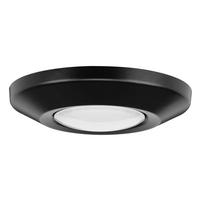 Progress Lighting 7" 15.5 watt 3000K Black Dimmable Adjustable Eyeball Surface Mount LED Downlight