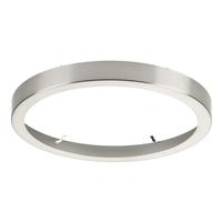 Progress Lighting 11" Brushed Nickel Cover Fixture Mounted Round Trim Ring