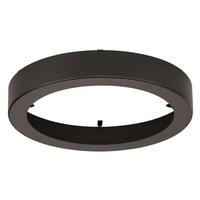 Progress Lighting 7" Antique Bronze Cover Fixture Mounted Round Trim Ring
