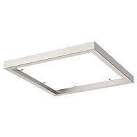 Progress Lighting 14" Brushed Nickel Cover Fixture Mounted Square Trim Ring