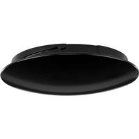 Progress Lighting Black Trevina II Collection Blank Plate