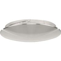 Progress Lighting Brushed Nickel Trevina II Collection Blank Plate