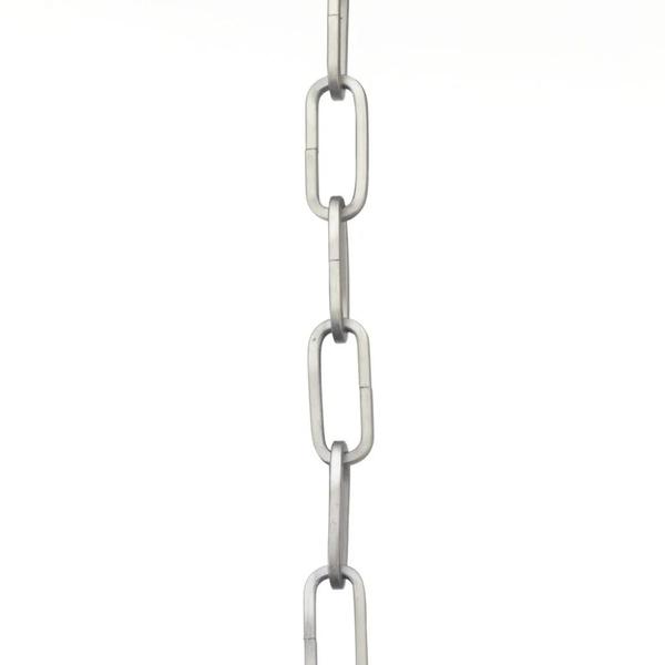 4' Antique Nickel Finish Square Profile Fixture Accessory Chain
