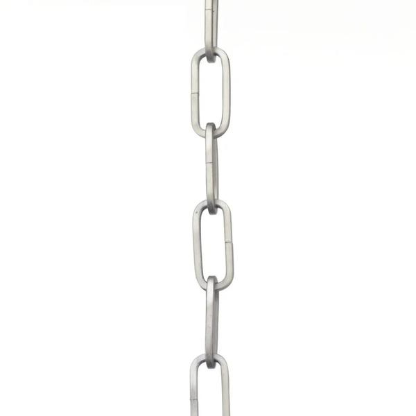 4' Galvanized Finish Square Profile Fixture Accessory Chain