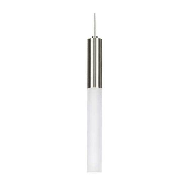 1 Light 6.5 watt 3000K Natural White Brushed Nickel Dimmable LED Pendant Light Fixture