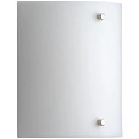 Progress Lighting 10 watt 120 volt 3000K White Satin Opal Acrylic Diffuser Dimmable LED Wall Sconce