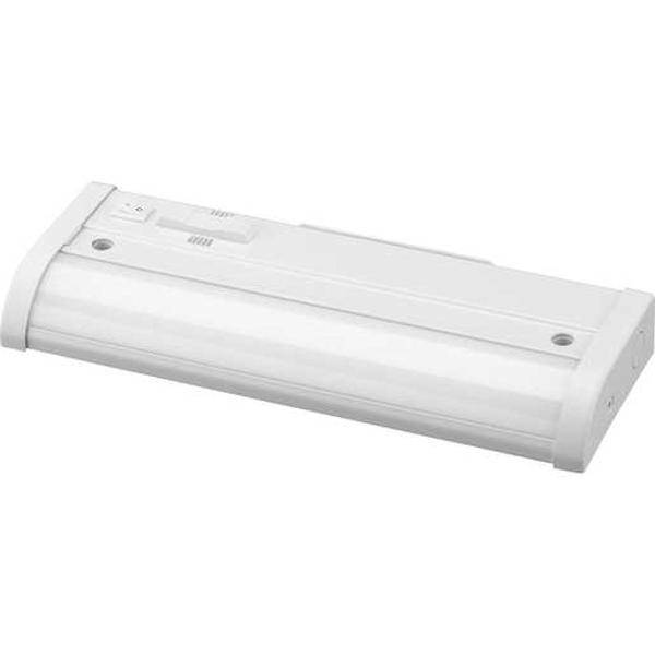 9" 4 watt 120 volt LED CCT Selectable Satin White Under Cabinet Light Fixture 