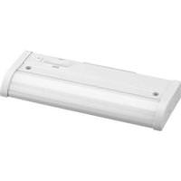 View 9" 4 watt 120 volt LED CCT Selectable Satin White Under Cabinet Light Fixture 