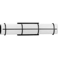 Progress Lighting 22" 22 watt 120 volt 3000K Black Acrylic Diffuser Dimmable Vanity Light
