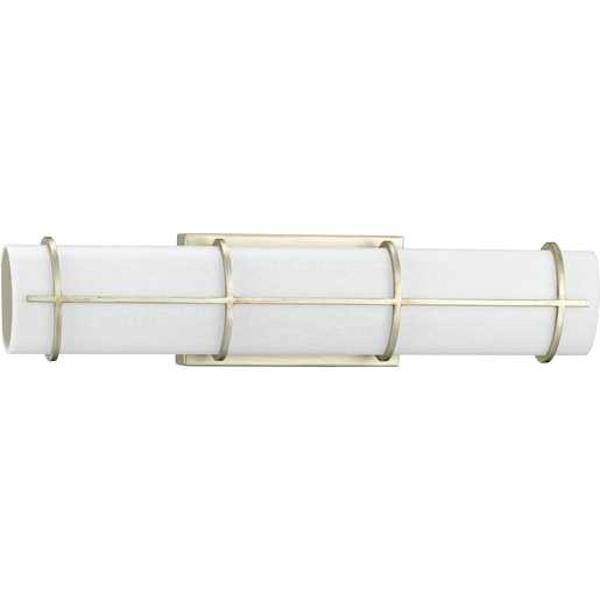 22" 22 watt 120 volt 3000K Silver Acrylic Diffuser Dimmable Vanity Light