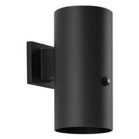 Progress Lighting 32 watt 120 volt 3000K Natural White Black Photocell Outdoor LED Wall Light Fixture