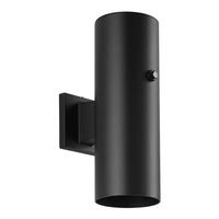 Progress Lighting 37.2 watt 120 volt 3000K Natural White Black Photocell Outdoor Up/Down LED Wall Light Fixture