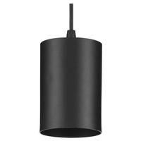 Progress Lighting 1 Light Black Cord-Mount Outdoor Pendant Light Fixture