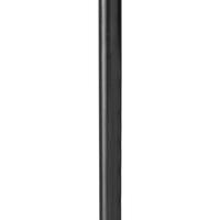 Progress Lighting Matte Black Two 6-inch and One 12-inch Stem Extension Kit