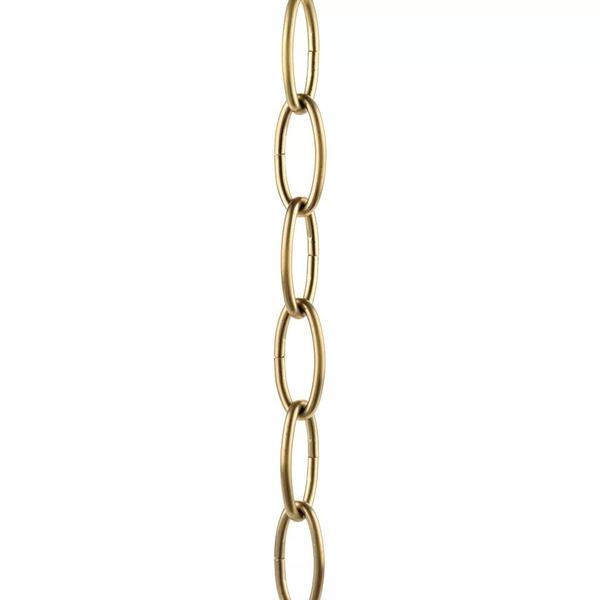 4' Vintage Brass Fixture Accessory Chain