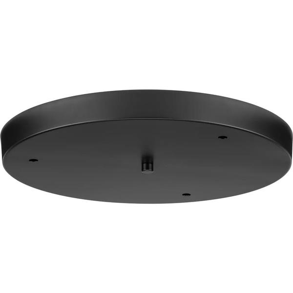 Matte Black Finish Pendant Accessory Canopy Kit