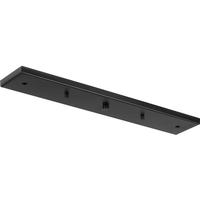Progress Lighting Matte Black Finish Pendant Accessory Canopy Kit