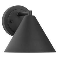 Progress Lighting 1 Light Textured Black Urban Industrial Wall Light Fixture