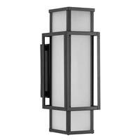 Progress Lighting 2 Light Matte Black with Etched Seeded Glass Unison Wall Light Fixture