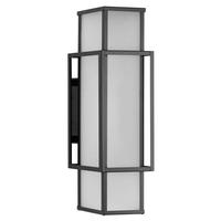Progress Lighting 2 Light Matte Black with Etched Seeded Glass Unison Wall Light Fixture