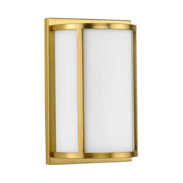 2 Light 120 volt Brushed Bronze Sconce Etched Glass Light Fixture