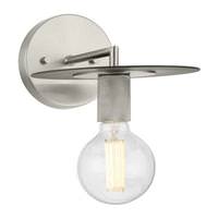 Progress Lighting 1 Light 120 volt Brushed Nickel Vanity Graphite Accent Light Fixture