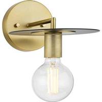 Progress Lighting 1 Light 120 volt Brushed Gold Vanity Graphite Accent Light Fixture