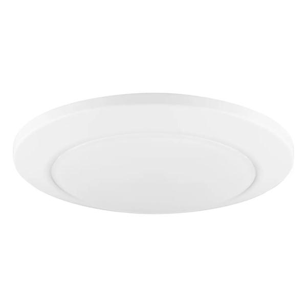 7" 11 watt 3000K White Finish Diffused Polycarbonate Lens Dimmable LED Downlight