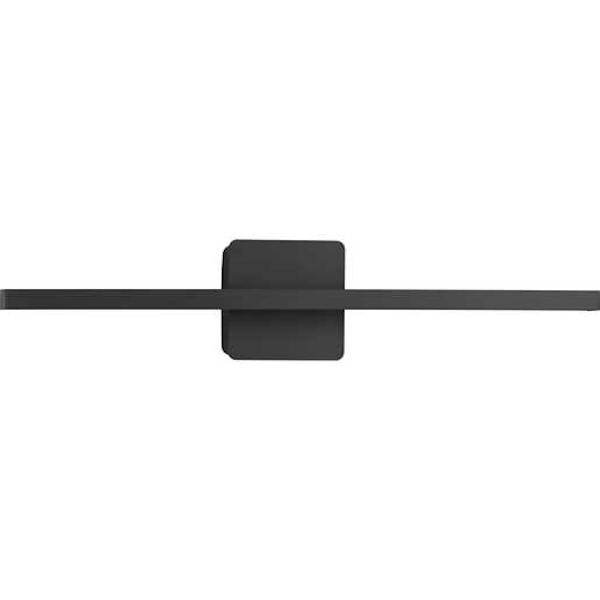 24" 18 watt 120 volt CCT Selectable Matte Black Dimmable