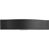 Progress Lighting 24" 29 watt 120 volt CCT Selectable Matte Black White Glass Shade Dimmable