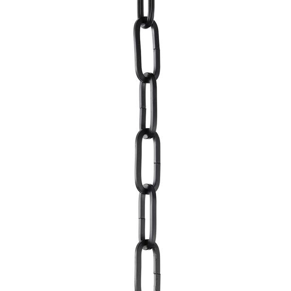 4' Matte Black Fixture Accessory Chain